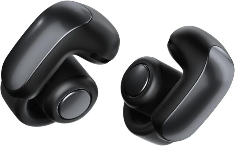 Svarta Bose Ultra Open Earbuds