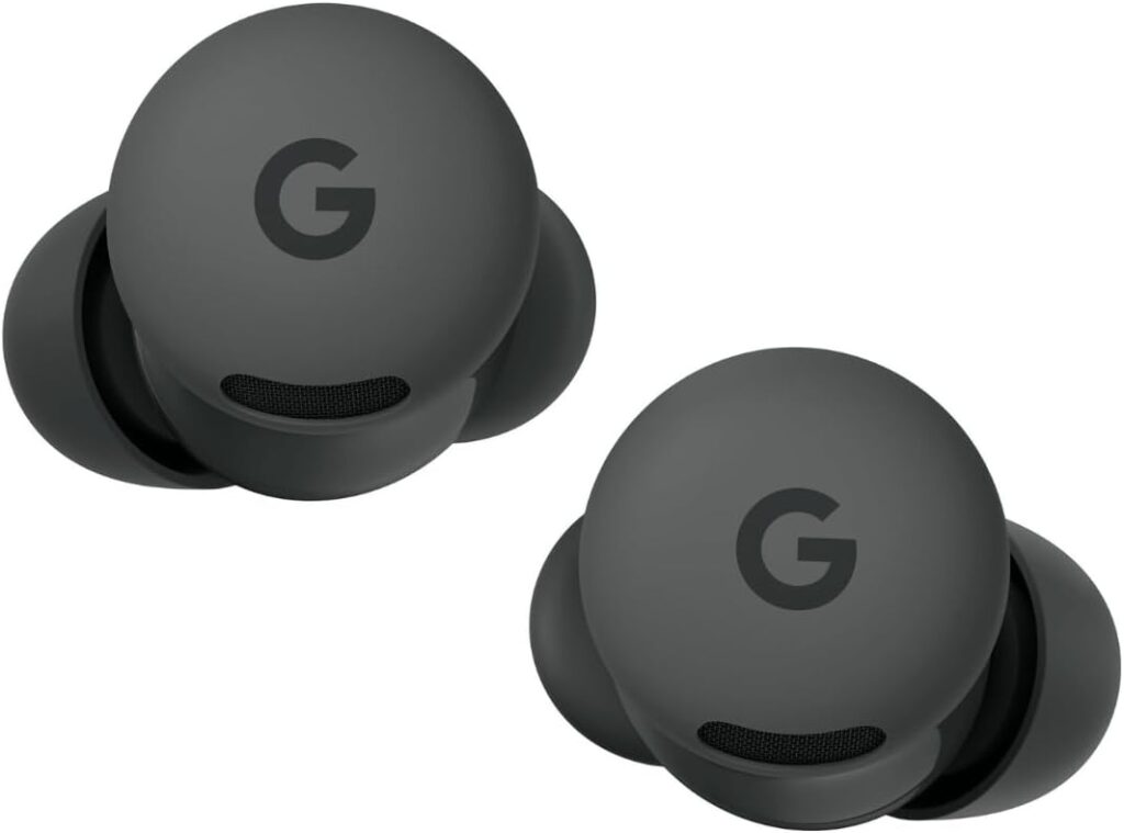 Svarta Google Pixel Buds 2a