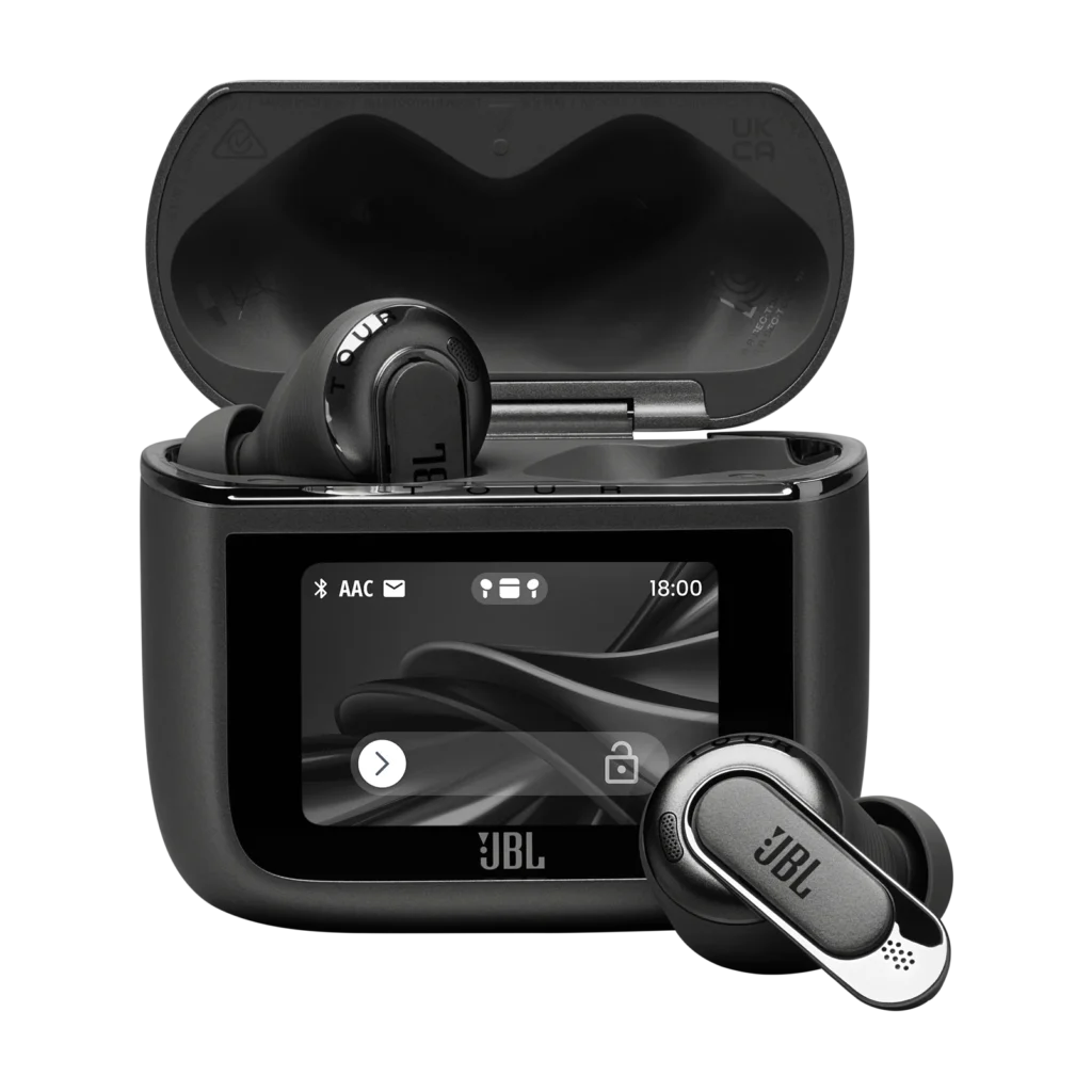 JBL Tour Pro 3 med laddfodral